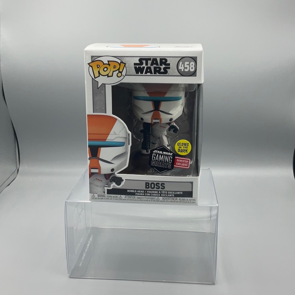 458 Star Wars Boss Glow in The Dark GameStop Exclusive Funko Pop.